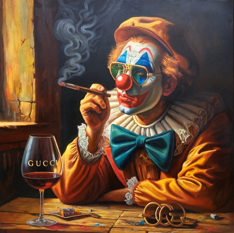 Il sorriso dell'illusione - a Paint by Luca Sabato